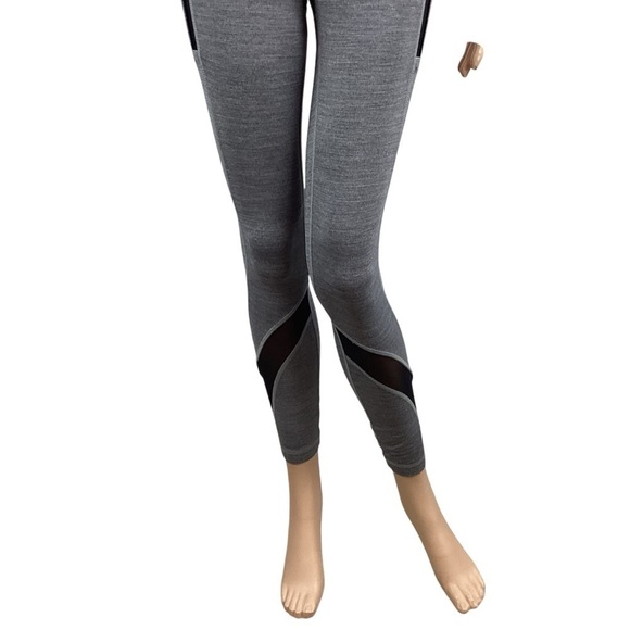 Lululemon Inspire Tight II (Mesh) Space Dye Camo Black Dark Slate Size 4 - Picture 3 of 7